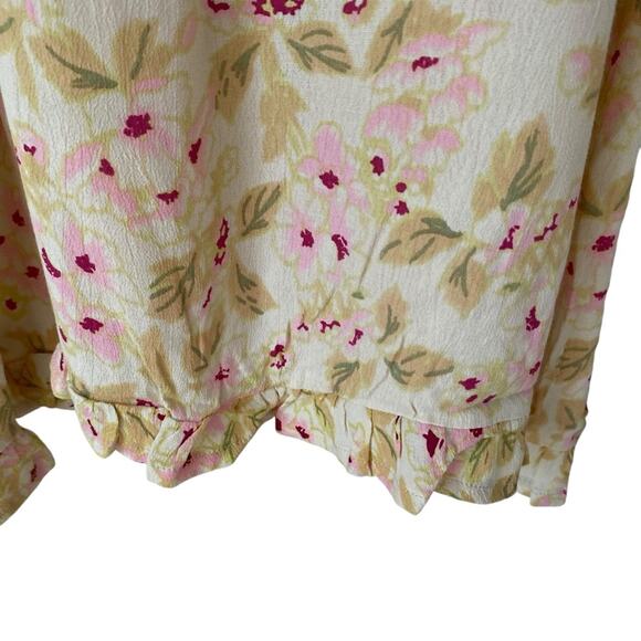 Faithfull The Brand Adele Floral Print Saint Tropez Midi Dress NWTs size 6 - Picture 9 of 15